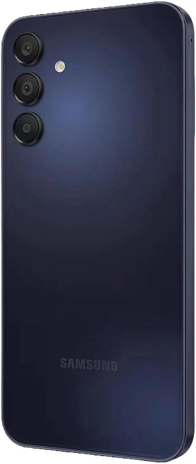 Alt view image 5 of 5 - Samsung Galaxy A15 A155M 128GB Dual-SIM GSM Unlocked Android Smartphone (Latin America Version) - Blue Black