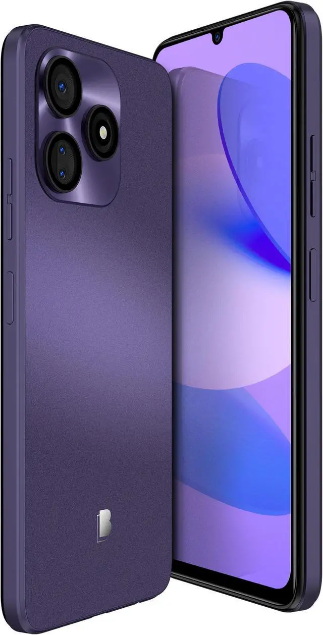 Alt view image 2 of 5 - BLU G64L G0991WW 64GB Dual-SIM GSM Unlocked, Purple