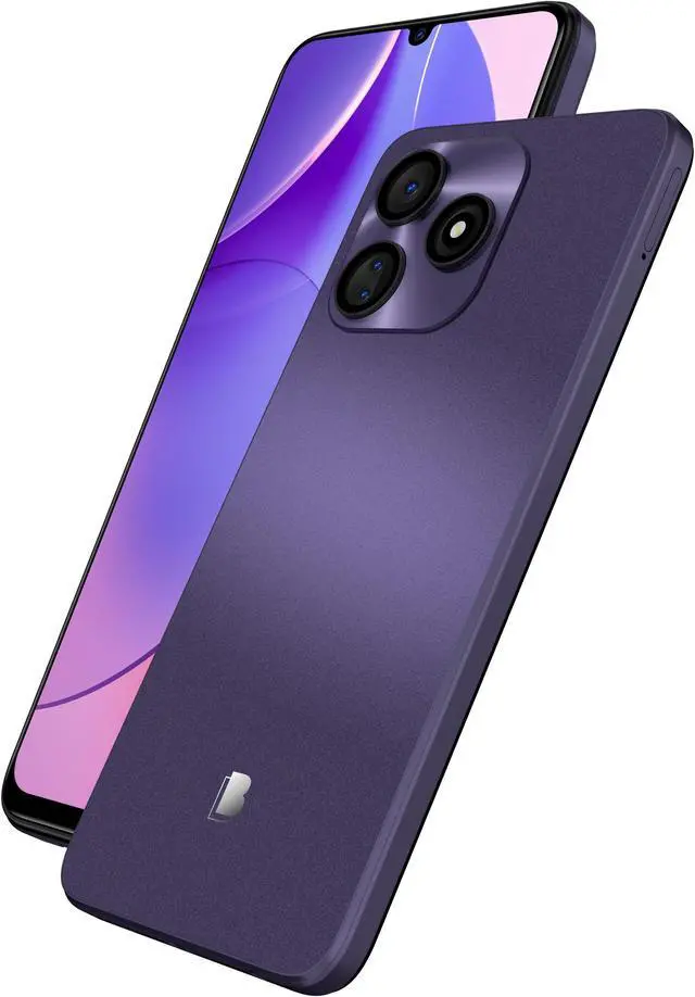Alt view image 3 of 5 - BLU G64L G0991WW 64GB Dual-SIM GSM Unlocked, Purple