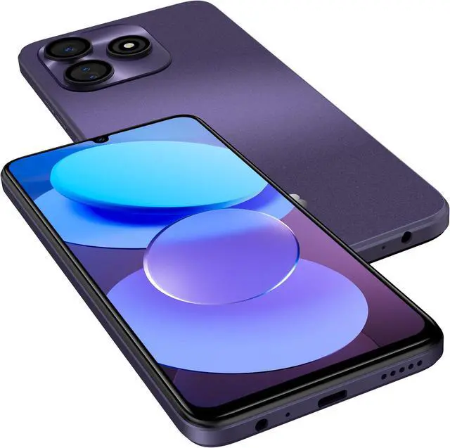Alt view image 4 of 5 - BLU G64L G0991WW 64GB Dual-SIM GSM Unlocked, Purple