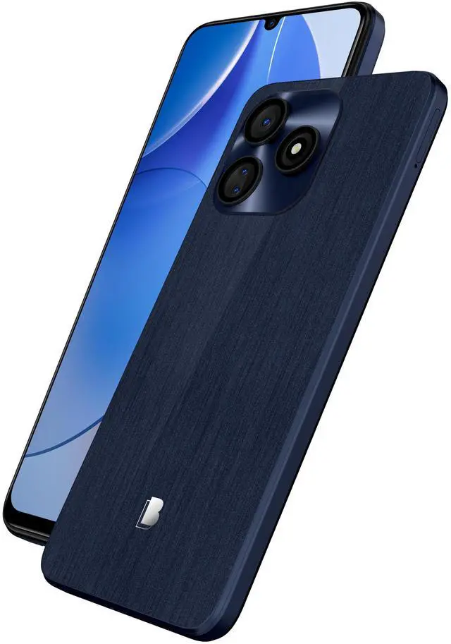 Alt view image 3 of 13 - BLU G64L G0991WW 128GB Dual-SIM GSM Unlocked, Deep Blue