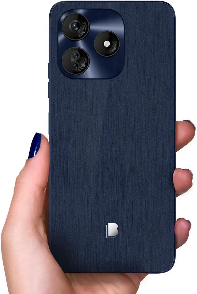Alt view image 5 of 13 - BLU G64L G0991WW 128GB Dual-SIM GSM Unlocked, Deep Blue