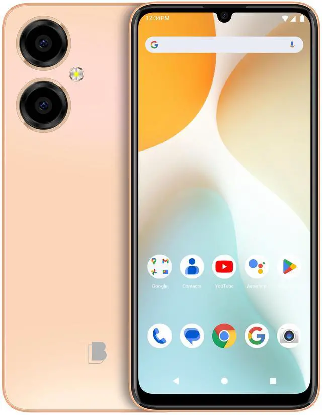 Main image of BLU G64 G1010WW 256GB Dual-SIM GSM Unlocked, Peach