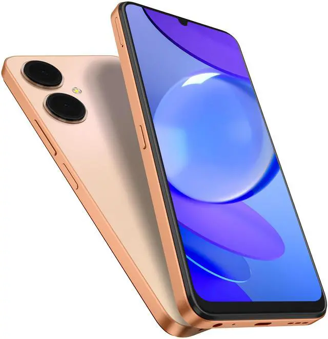 Alt view image 4 of 11 - BLU G64 G1010WW 256GB Dual-SIM GSM Unlocked, Peach