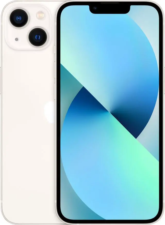 Main image of Refurbished Apple iPhone 13 Mini 5G 128GB GSM/CDMA Fully Unlocked - Starlight / Grade C