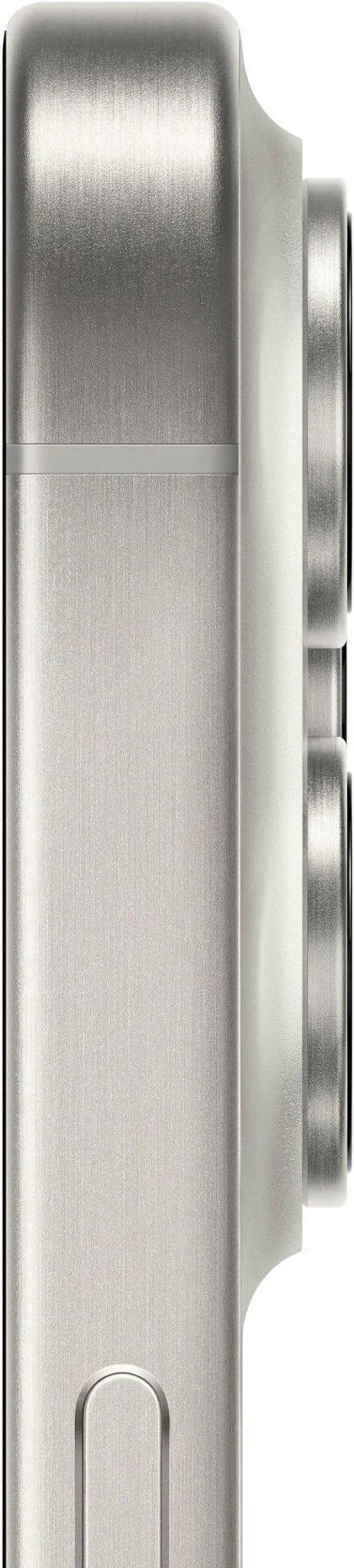 Alt view image 4 of 5 - Refurbished Apple iPhone 15 Pro 256GB GSM / CDMA Unlocked Phone - White Titanium / Grade D