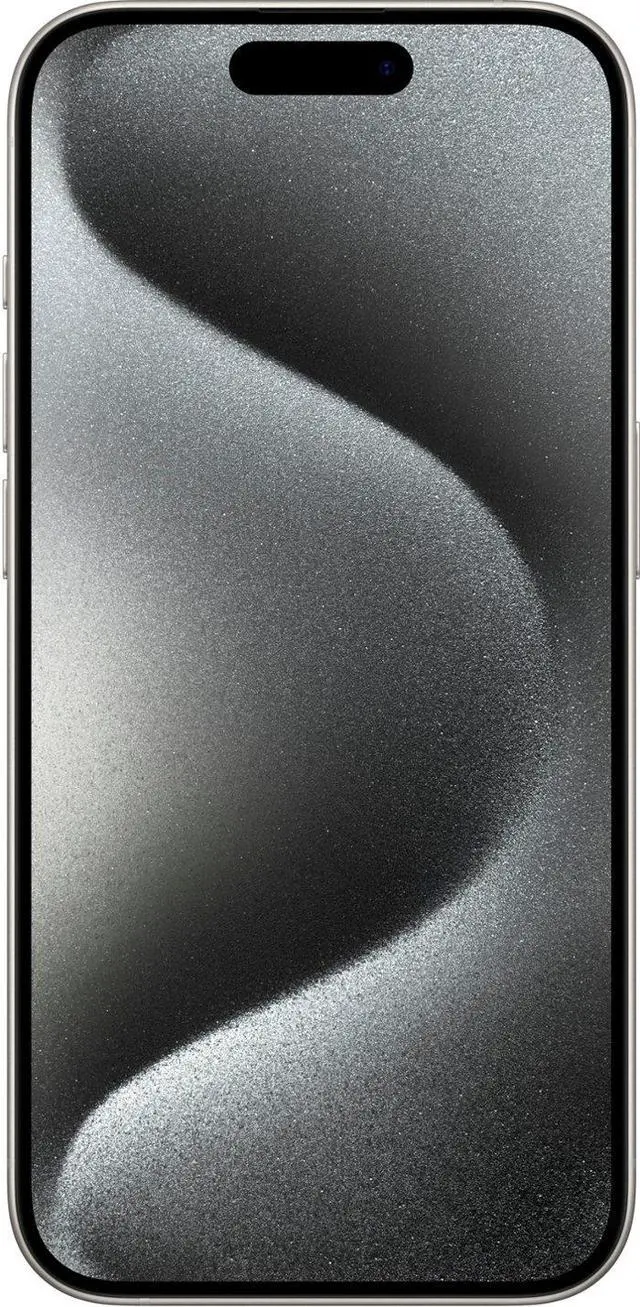Alt view image 2 of 5 - Refurbished Apple iPhone 15 Pro 256GB GSM / CDMA Unlocked Phone - White Titanium / Grade D