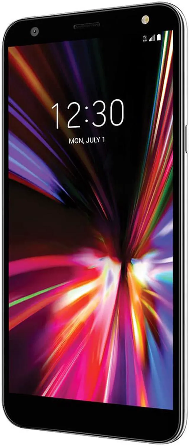 Alt view image 5 of 5 - LG K40 X420 32GB Unlocked GSM Phone w/ 16MP Camera - Aurora Black