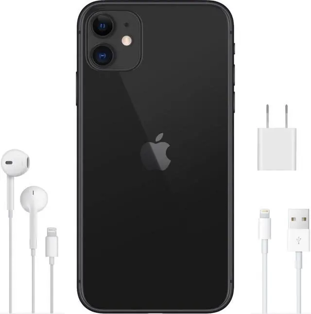 Alt view image 3 of 5 - Apple iPhone 11 64GB Fully Unlocked (Verizon + Sprint + GSM Unlocked)