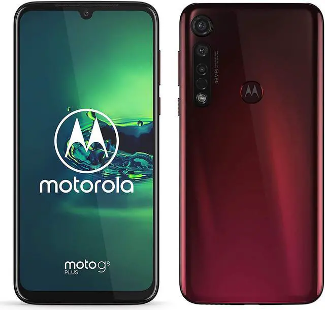 Alt view image 5 of 6 - Motorola Moto G8 Plus 64GB XT2019-2 Hybrid Dual SIM GSM Unlocked Phone
