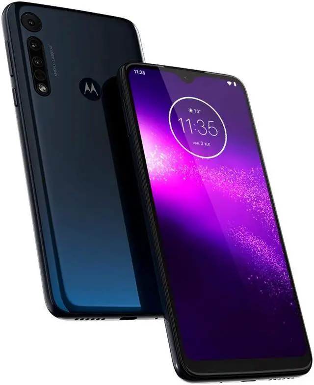 Alt view image 6 of 6 - Motorola One Macro XT2016-2 64GB Hybrid Dual SIM GSM Unlocked Phone