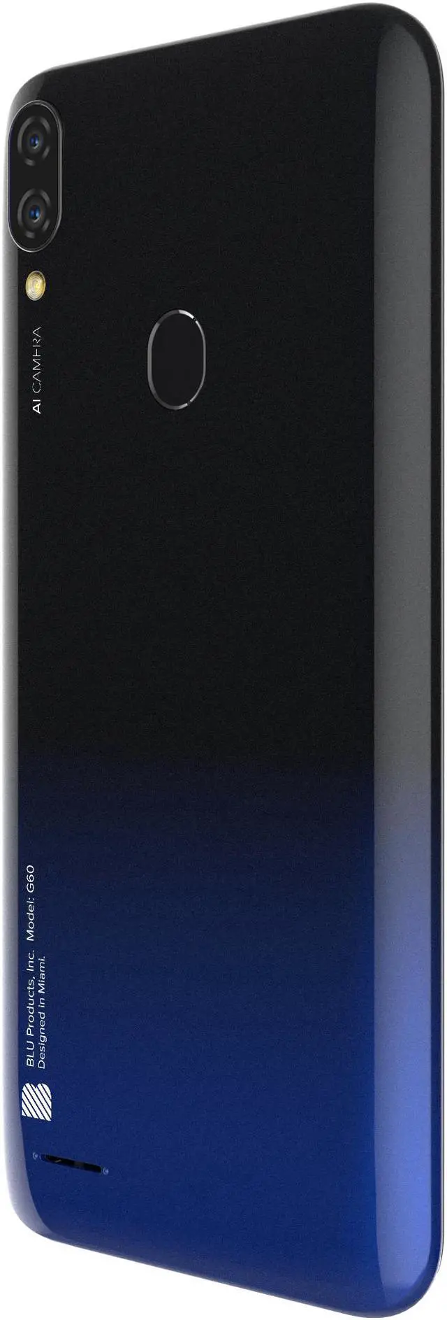 Alt view image 3 of 6 - BLU G60 G0271WW 64GB Dual-Sim GSM Unlocked Phone