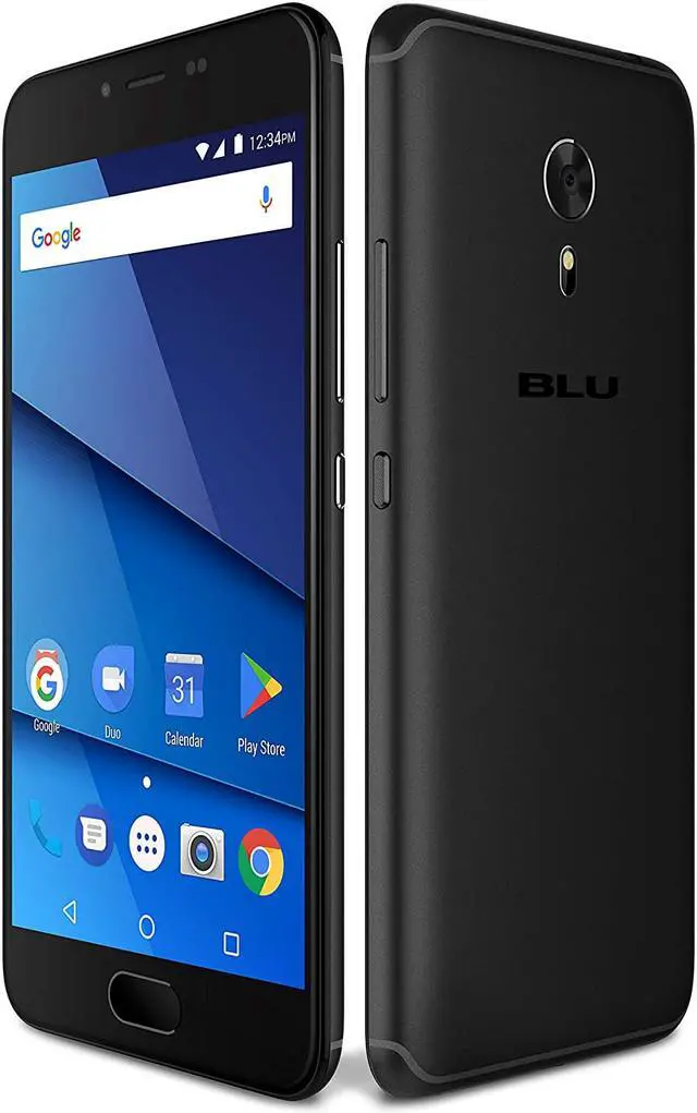Alt view image 3 of 5 - BLU Vivo S V0160WW 16GB GSM Unlocked Android Smartphone - Black