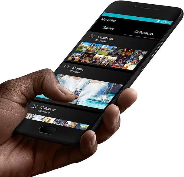 Alt view image 4 of 5 - BLU Vivo S V0160WW 16GB GSM Unlocked Android Smartphone - Black