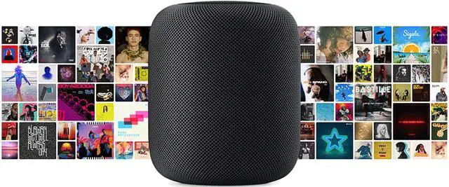 Alt view image 4 of 4 - Apple Homepod Bluetooth Speaker 4QHW2LL/A (No Warranty Included)