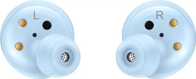 Alt view image 2 of 7 - Samsung Galaxy Buds+ R175N True Wireless Earbud Headphones - Blue SM-R175NZBALTA
