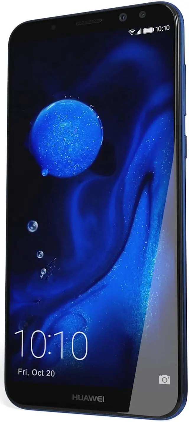 Alt view image 3 of 4 - Huawei Mate 10 Lite RNE-L03 64GB GSM Unlocked Android SmartPhone - Aurora Blue