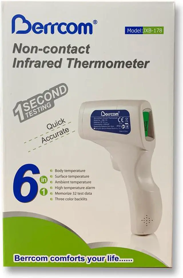 Alt view image 4 of 14 - Diamond Multimedia JXB-178 Non-Contact Digital Infrared Thermometer