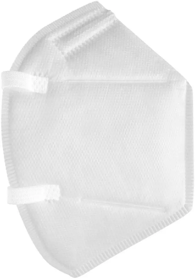 Alt view image 2 of 4 - WeCare Disposable Face Mask, Anti Fog Respirator (60 Pack Individually Wrap) - White