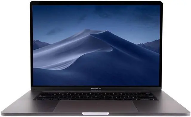 Alt view image 3 of 4 - Apple MacBook Pro 15.4" Retina True Tone Laptop (Touch Bar, 9th Gen 8-Core Intel Core i9 2.30GHz, 16GB RAM, 512GB SSD, AMD Radeon Pro 560X 4GB) Space Gray - A1990 (2019)