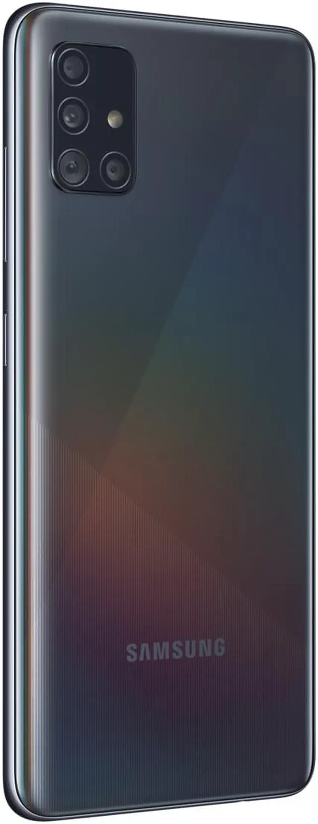 Alt view image 5 of 5 - Samsung Galaxy A51 A515U 128GB GSM/CDMA Unlocked Phone w/ Quad Camera 48 MP + 12 MP + 5 MP + 5 MP - Prism Crush Black