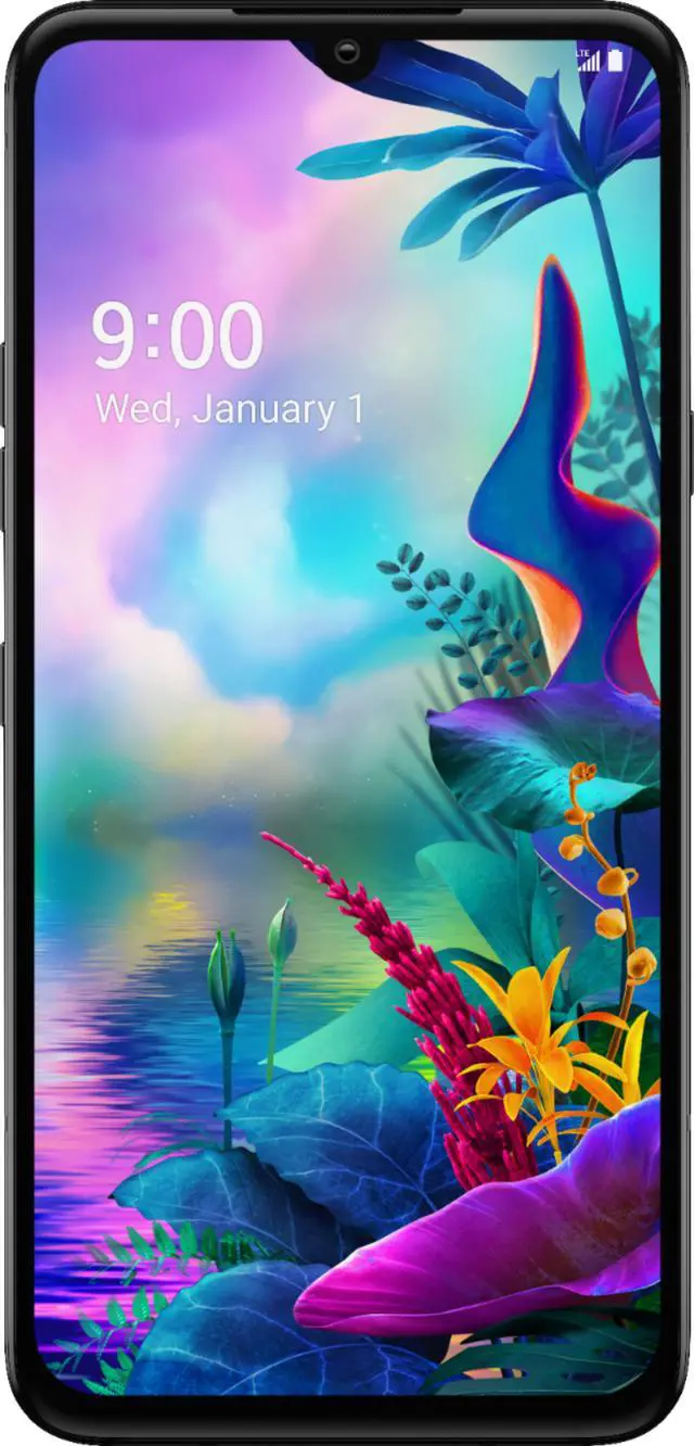 LG G8X ThinQ 128GB (G850UM1) AT&T Android Smart Phone - Aurora Black