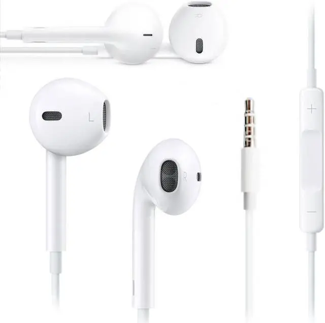 Alt view image 4 of 5 - Apple Earpods Earphones for iPhone 6 5 4S w/ Remote & Mic MD827ZM/B