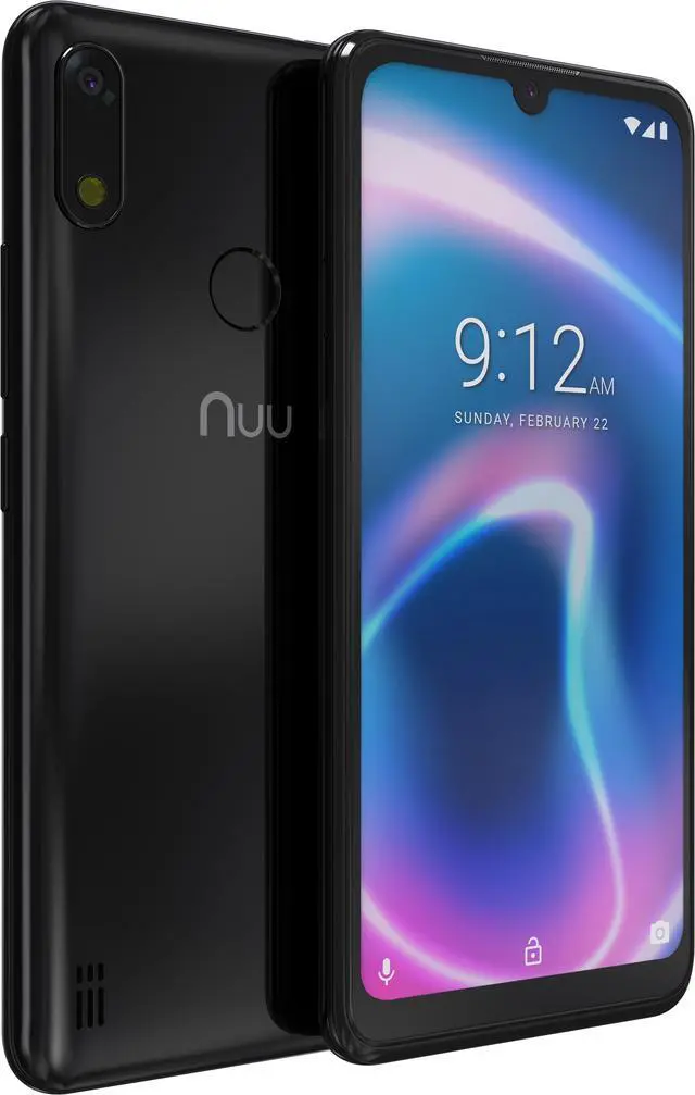 Alt view image 7 of 7 - NUU Mobile X6 Plus 32GB 4G LTE GSM Unlocked / Verizon Android Smart Phone - Black