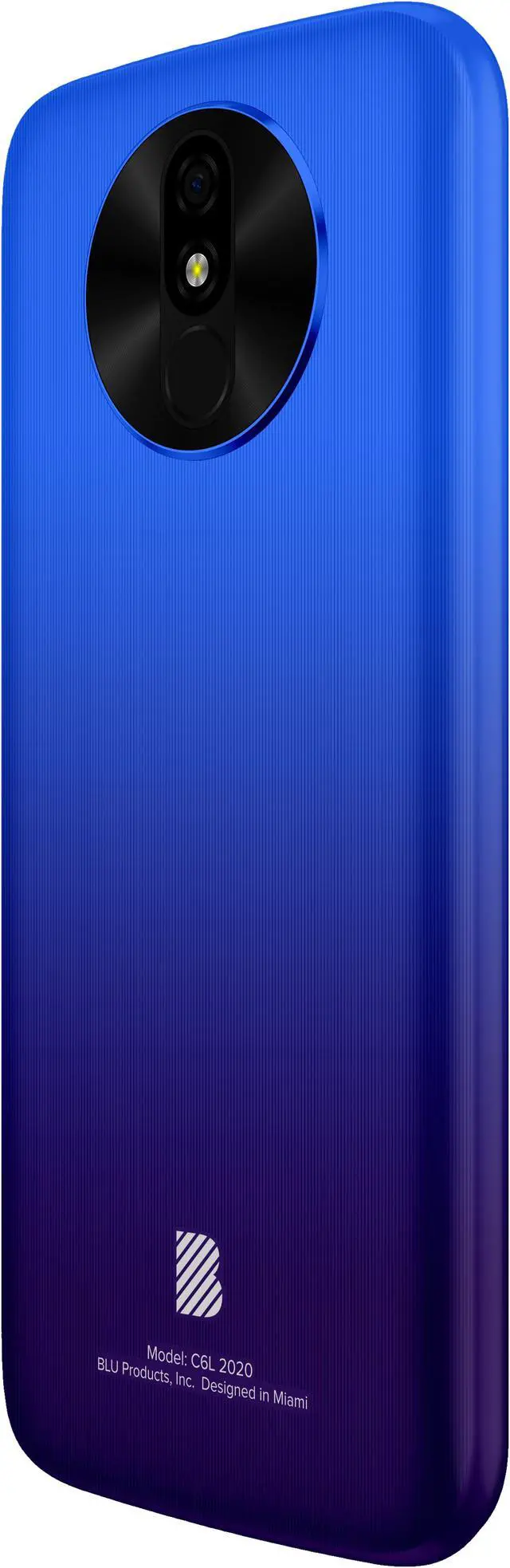 Alt view image 2 of 7 - BLU C6L 2020 C0090WW 16GB GSM Unlocked Android Smart Phone - Blue