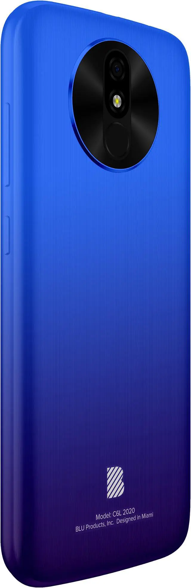 Alt view image 4 of 7 - BLU C6L 2020 C0090WW 16GB GSM Unlocked Android Smart Phone - Blue