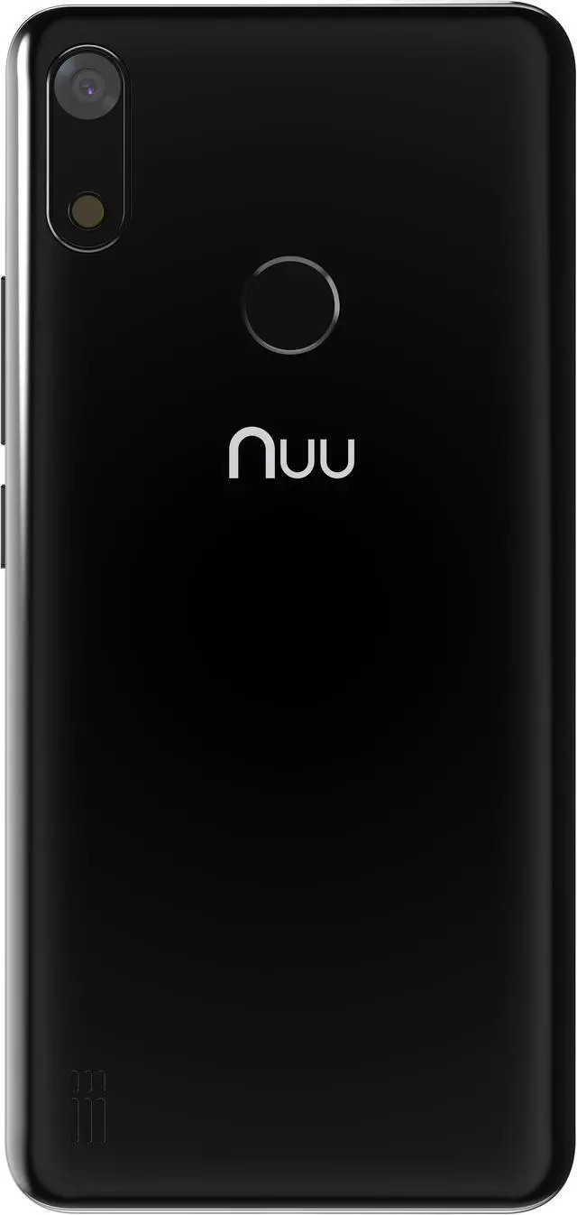 Alt view image 3 of 7 - NUU Mobile X6 Plus 32GB 4G LTE GSM Unlocked / Verizon Android Smart Phone - Black