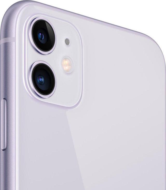 Alt view image 4 of 4 - Apple iPhone 11 128GB, Refurbished Unlocked Cell Phone, Purple - Very Good Condition (Grade B)