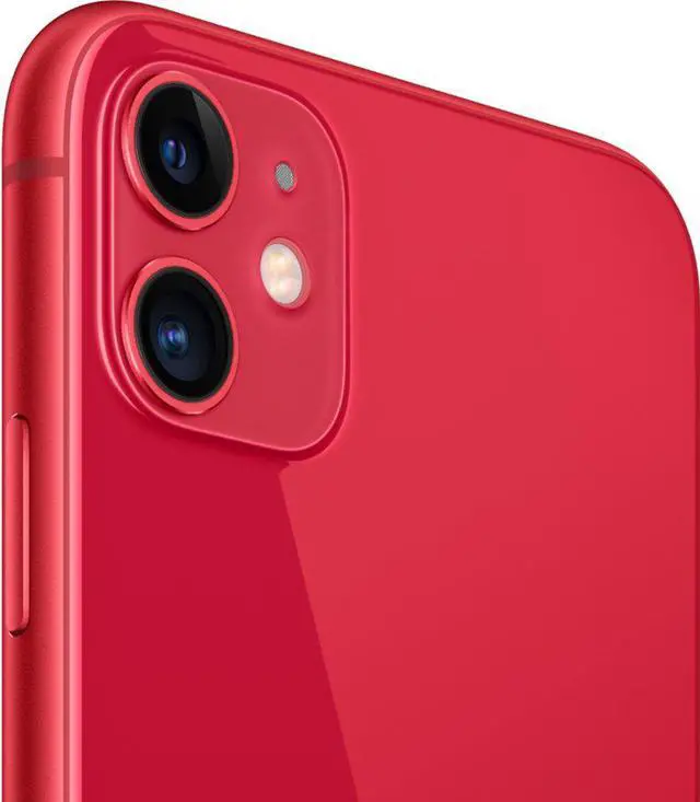 Alt view image 4 of 4 - Apple iPhone 11 128GB, Refurbished Unlocked Cell Phone, Red - Very Good Condition (Grade B)