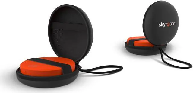 Alt view image 7 of 8 - Skyroam Solis: Mobile WiFi Hotspot & Power Bank // Unlimited Data // Global SIM-Free 4G LTE // Pay-as-You-go // Coverage in North America, South America, Europe, (Free Travel Case Included) - Orange