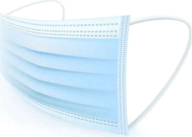 Main image of WeCare Protective Face Masks, Box of 50 (each Individually-Wrapped) - Blue