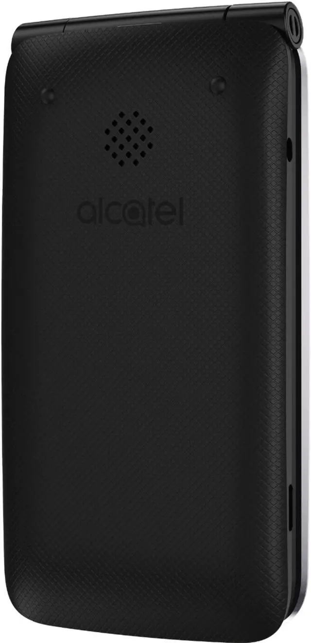 Alt view image 3 of 4 - Alcatel QUICKFLIP 4044C Cricket Unlocked 4G LTE HD Voice Flip Phone - Grey