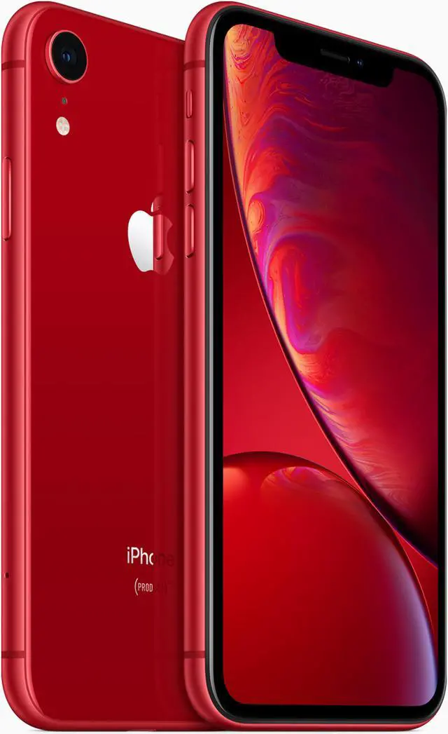 Alt view image 5 of 5 - Apple iPhone XR - 64GB - White / Black / RED / Pink / Blue - GSM Unlocked - Smartphone - Grade C