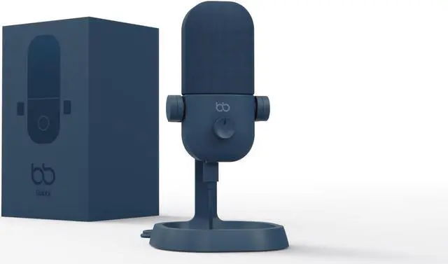Main image of Babbl USB-C Plug and Play Microphone for Podcast, Streaming, Gaming, Vlogging & Recording on PC and Mac - Serene Blue