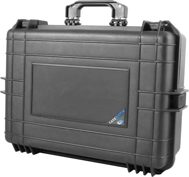 Alt view image 2 of 6 - CASEMATIX Hard Shell Travel Case Compatible with PlayStation 5 Console, Controllers, Games and Accessories - Custom Foam Fits Both Disc and Digital Edition