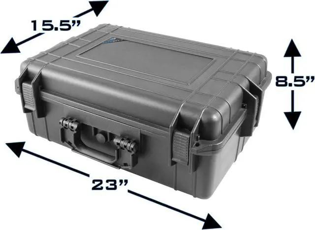 Alt view image 5 of 6 - CASEMATIX Hard Shell Travel Case Compatible with PlayStation 5 Console, Controllers, Games and Accessories - Custom Foam Fits Both Disc and Digital Edition