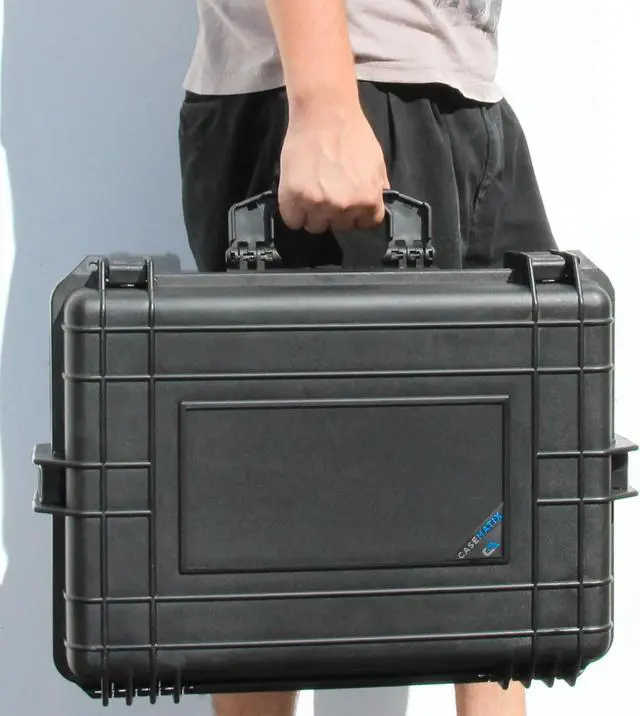 Alt view image 6 of 6 - CASEMATIX Hard Shell Travel Case Compatible with PlayStation 5 Console, Controllers, Games and Accessories - Custom Foam Fits Both Disc and Digital Edition