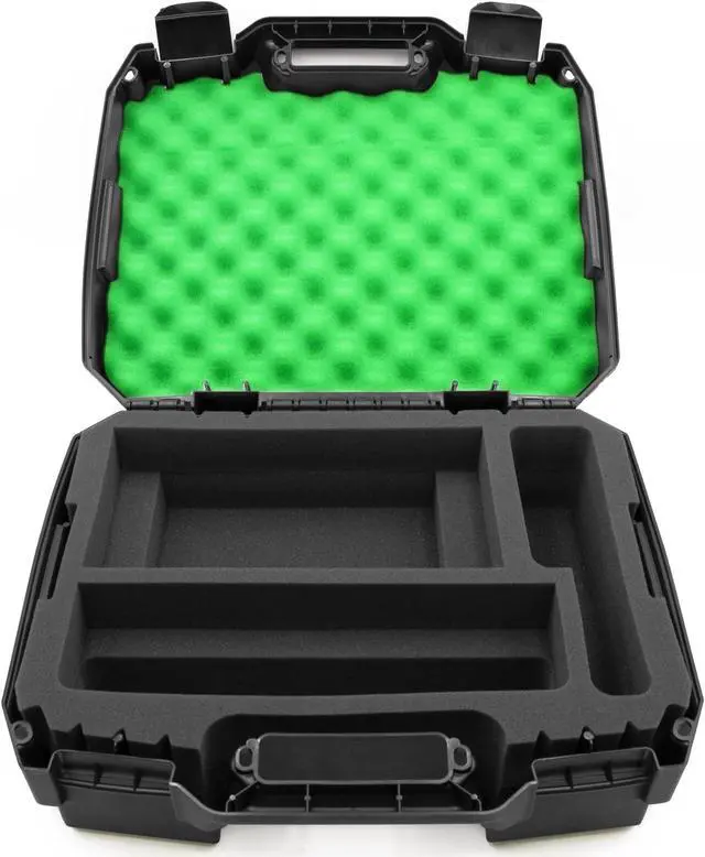 Alt view image 2 of 6 - CASEMATIX Hard Shell Travel Case Compatible with Xbox Series S Console, Controllers, Games and Other Accessories