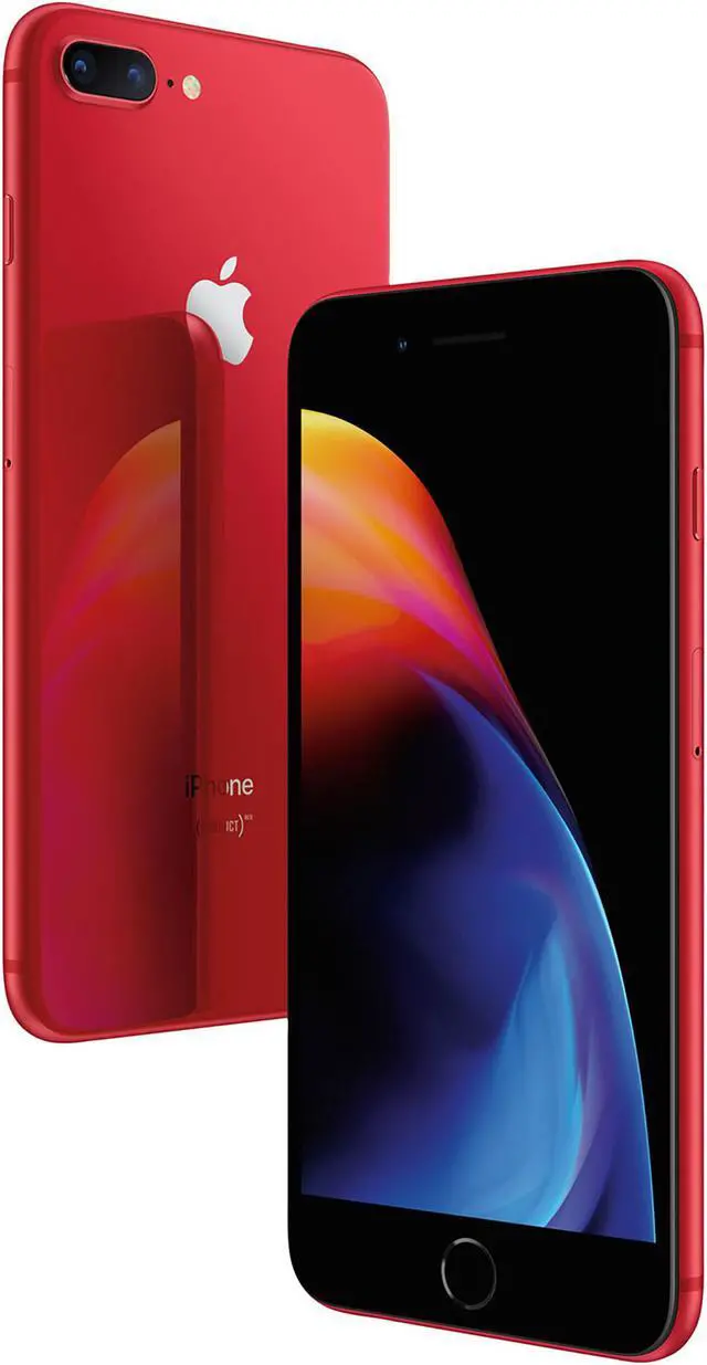 Alt view image 4 of 4 - Apple iPhone 8 Plus 64GB Unlocked GSM Phone w/ Dual 12MP Camera - Red