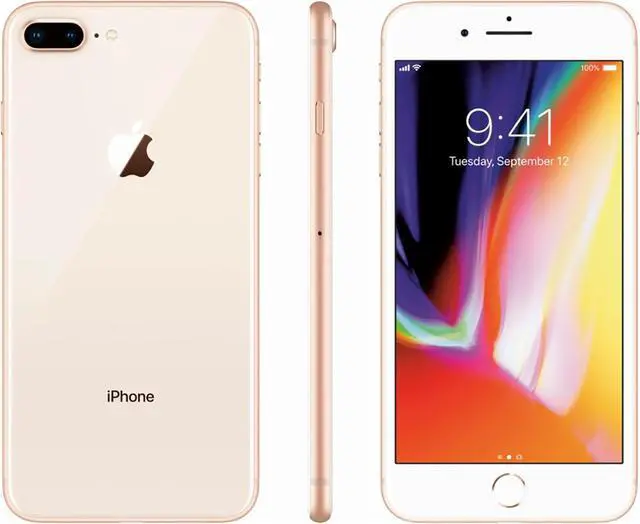 Alt view image 4 of 4 - Apple iPhone 8 Plus 64GB Unlocked GSM Phone w/ Dual 12MP Camera - Gold