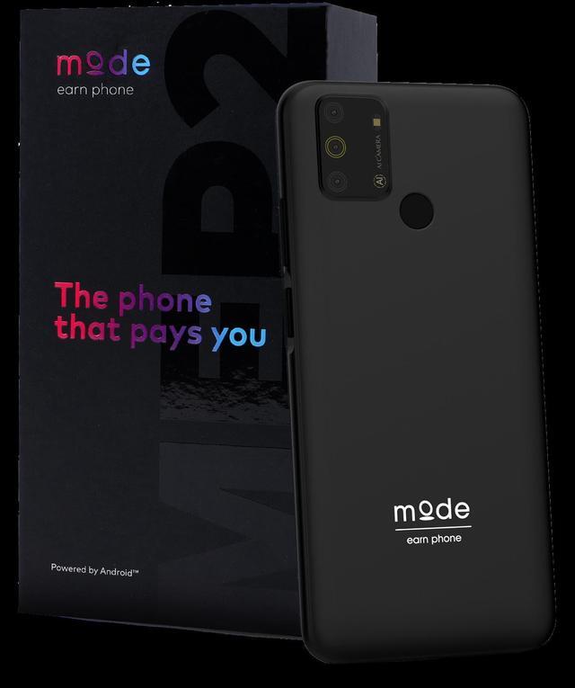 Alt view image 3 of 4 - Mode Earn Phone (MEP2) 64GB GSM Unlocked Android Smartphone - Black