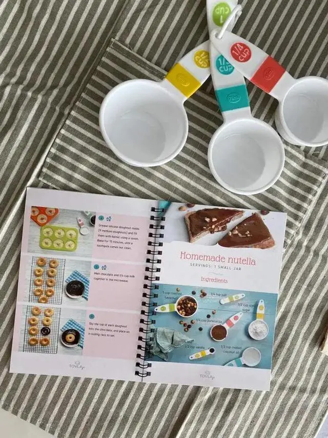 Alt view image 4 of 6 - Tovla Jr. Kids Cooking and Baking Gift Set with Storage Case - Complete Cooking Supplies for the Junior Chef - Kids Baking Set for Girls & Boys - Real Accessories & Utensils