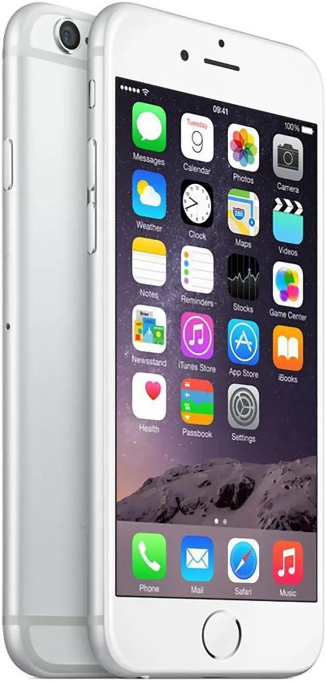 Alt view image 4 of 9 - Apple iPhone 6 (MG4H2LL/A) 64GB White/Silver - GSM Unlocked