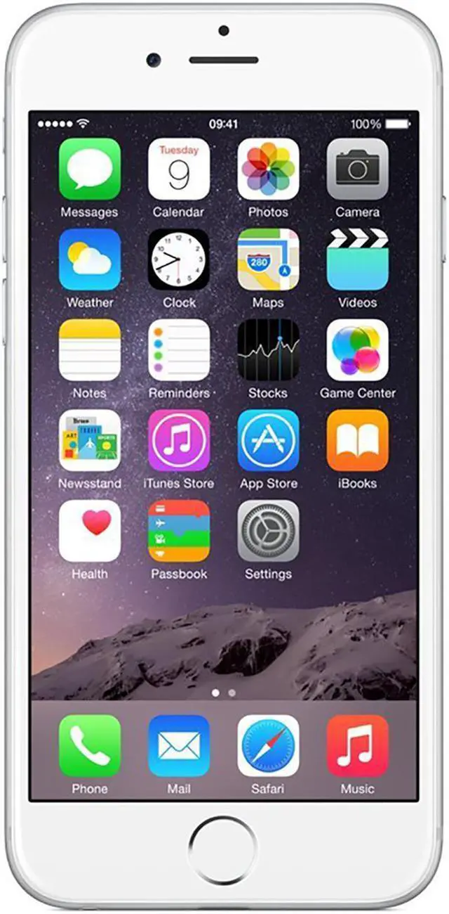 Alt view image 5 of 9 - Apple iPhone 6 (MG4H2LL/A) 64GB White/Silver - GSM Unlocked