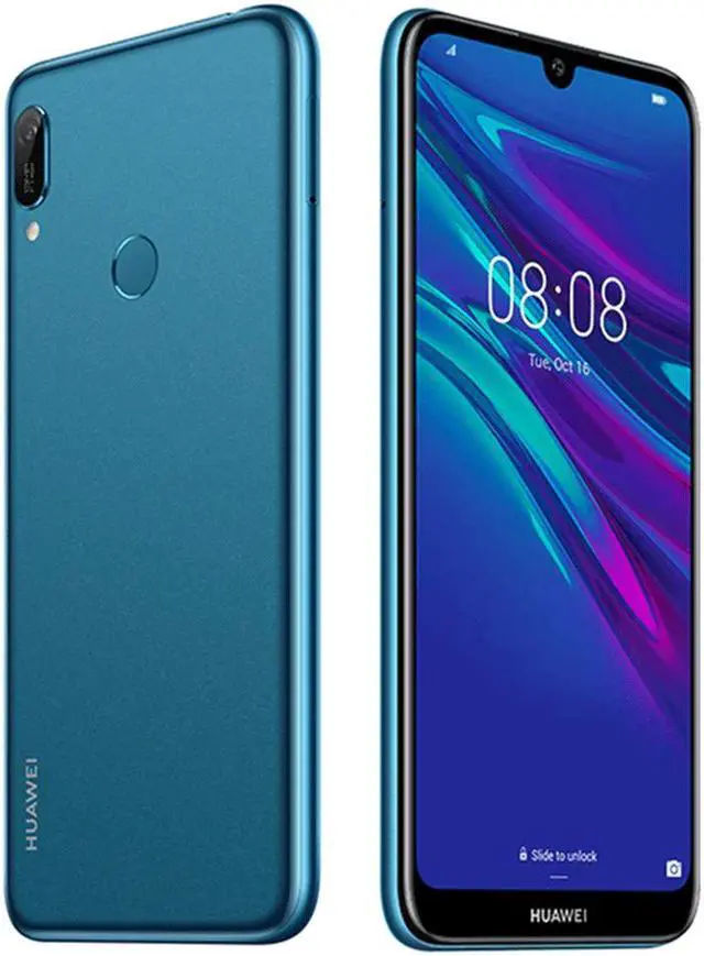 Alt view image 4 of 4 - Huawei Y6 2019 MRD-LX3 GSM Unlocked Phone w/ 13MP  - Sapphire Blue