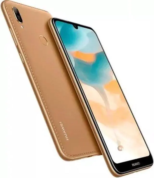 Alt view image 3 of 4 - Huawei Y6 2019 MRD-LX3 GSM Unlocked Phone w/ 13MP  - Amber Brown